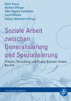 Buchcover Band 3: Soziale Arbeit zwischen Generalisierung und Spezialisierung